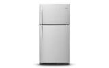 A Whirlpool Top Freezer
